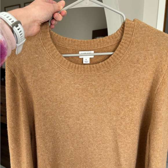 J Crew Camel Sweater - Picture 3 of 4